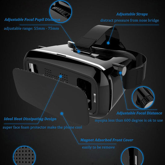 1447 VR Pro Virtual Reality 3D Glasses Headset - deal99.in