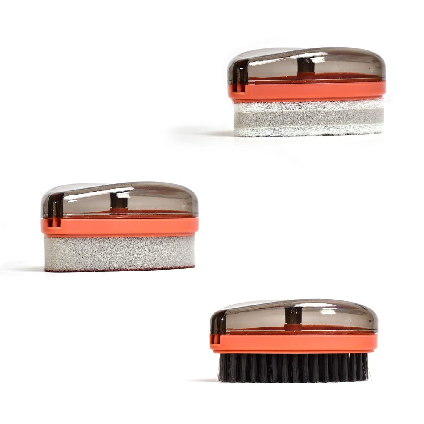 4030 Plastic Wet and Dry Brush for home (Multicolor, 3 Units)