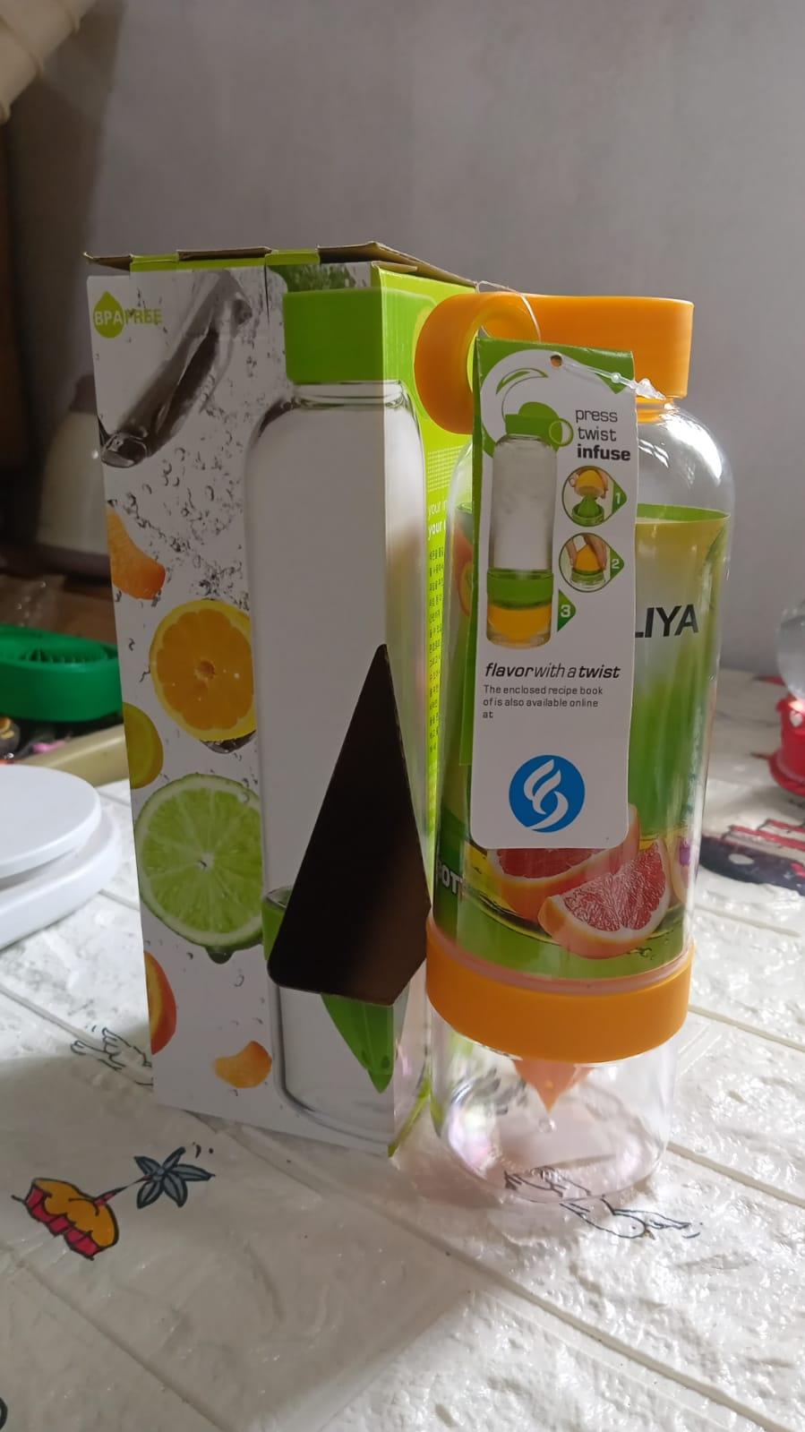 2414 CITRUS JUICER BOTTLE INSTANT JUICE SPORTS BOTTLE JUICE MAKER INFUSER BOTTLE