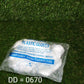 0670 Plastic Transparent Disposable Clear Gloves (White) (100Pc) DeoDap