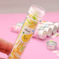 1319 Portable Hand Washing Bath Flower Shape Paper Soap Strips In Test Tube Bottle DeoDap