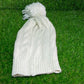 6340 Men's and Women's Skull Slouchy Winter Woolen Knitted Black Inside Fur Beanie Cap. DeoDap