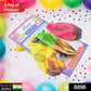 Big Size Balloons Kinds of Rainbow Party Latex Balloons for Birthday / Anniversary / Valentine's / Wedding / Engagement Party Decoration Multicolor (3 Pcs Set - deal99.in