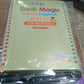 8075 4 Pc Magic Copybook widely used by kids, children’s and even adults also to write down important things over it while emergencies etc.