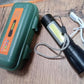 7528  Mini Search Rechargeable LED Long Range Flashlight Emergency Light Torch