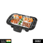 Electric grill with smoke-free design.