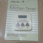 Large digit kitchen timer for office and cooking