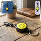 Smiley Retractable Keychain