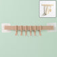 Self-Adhesive 6-Hook Wall Hanging Rack 