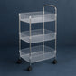 Multipurpose Storage Trolley with Wheels