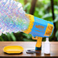 69 Holes Big Rechargeable Powerful Machine Bubble Gun Toys for Kids Adults, Bubble Makers, Big Rocket Boom Bubble Blower Best Gifts