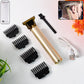 Men's Hair Trimmer & Beard Clipper with 4 Adjustable Blades & Cleaning Brush, Hair accessories