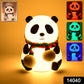 Panda 7-Color LED Silicone Touch Lamp (1 Pc)