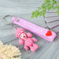 Miniature Cartoon Dessert Keychain