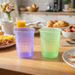 Reusable Plastic Drinking Glass 200 ML Approx (1 Pc, Mix Color)