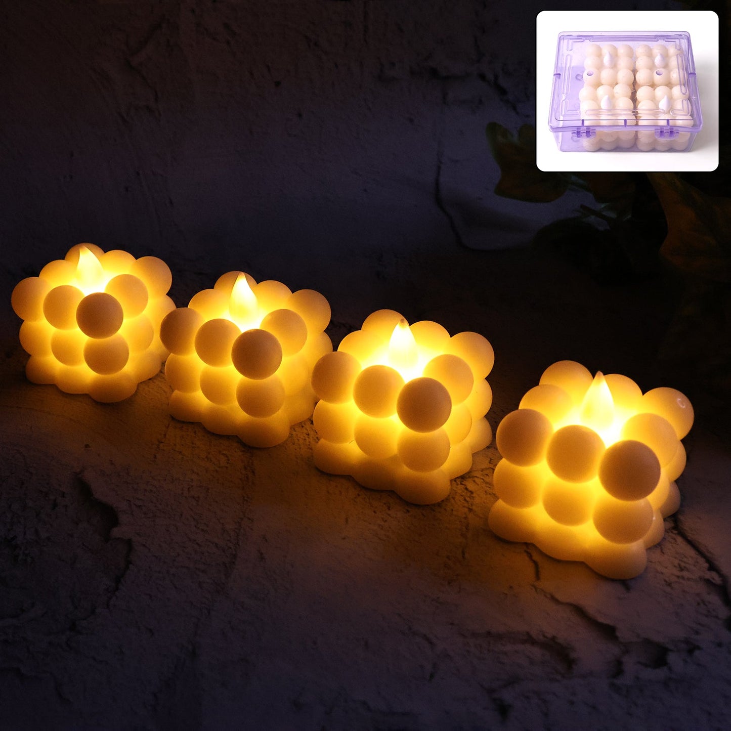LED Bubble Candles