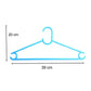 Plastic clothes hanger set