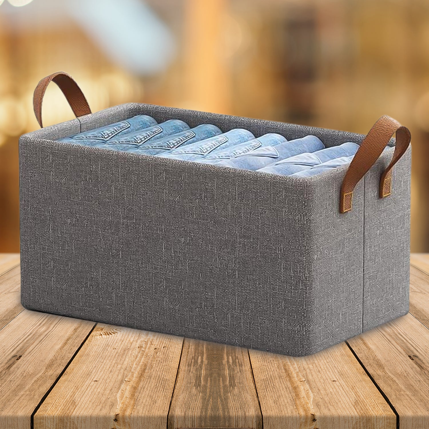 Cloth storage baskets