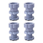 Adjustable Anti-Vibration Washing Machine Support Stand – Non-Slip PVC Lifting Stand (4 Pc Set)