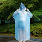 Clear rain coat for keeping clean and dry in wet conditions