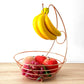 Steel fruit storage basket for home