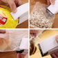 Portable plastic bag sealer, multifunctional for sealing different types of bags.