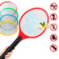 Rechargeable Mosquito Killer Racket – Handheld Electric Fly Swatter with Cable (Quality Assured, with cable)