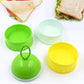 Multi-compartment lunch box for food and liquid