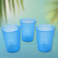 Plastic Tumblers Lightweight Cups / Glass Reusable Drinking Cups Restaurant Cups Dishwasher Safe Beverage Tumblers Glasses for Kitchen Water Transparent Glasses 3 pc Set