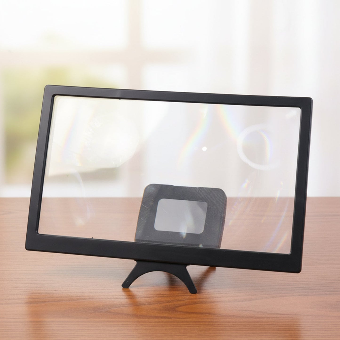 12 Inch Curved Mobile Phone HD Screen Magnifier Video Amplifier (1 Pc)