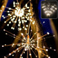 Firework-style LED light for decoration