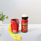 Stainless Steel Water Bottles 500 ML Approx (Mix Design & Color / 1 Pc)