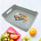 Multipurpose Organising & Storage Plastic Tray,  Fruit & Vegetable/ Multi Purpose Tray, Organizer for Kitchen, Countertop, Cabinet, Bathroom Plastic Storage Basket For Store Fruits, Vegetables, Magazines, Cosmetics, Stationary Set of 3