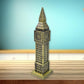 Big Ben London Clock Tower Miniature Metal Statue - Elegant Home Decor and Perfect Gifting Option