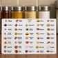 Spice Label Pro Sticker Sheets