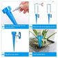 Adjustable Plant Watering Spikes with Slow Release Valve
