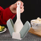 Automatic Open & Close Kitchen Rice Spoon Holder with Dust Cover