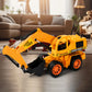 Plastic JCB Construction Toy Remote Control JCB Toys for Kids Boys, Super Power Remote Control JCB Truck Construction Toy (1 Set)