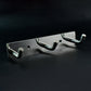 Stainless Steel Wall Mounted Coat 3 Hook Rack (14x3 / 1 Pc)