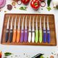Stainless Steel Multipurpose Serrated Knife Set (12 Pc)