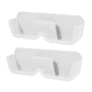 Wall Mount Sunglass Organizer Simple Space Saving Glasses Storage Box Eyewear Stand Holder for Showcase Bedroom Apartment With 2 pc Double Sided Adhesive Sticker (2 Pcs Set)