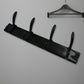 Extra Long 4-Hook Wall Coat Hanger with Eco Adhesive