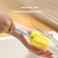 7443 Sponge Cup Washing Brush/ Washing Cup Milk Bottle Cleaning Brush Kitchen Brush Water Cup Tea Cup Brush, Sponge Head Household Kitchen Cleaning Tool (20Cm)