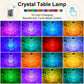 Crystal Touch Night Light for Bedroom Decor (16 Colors, Remote, USB)