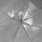 PVC Transparent Walking Rainy Wet Brolly