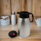 Thermos with Handle and Push Button