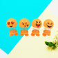 Cute Emoji Bobble-Head Funny Smiley Face Emoticon Figure Spring Dolls Bounce Toys for Car Interior Dashboard Accessories Desktop Decoration / Kids Toys (Pack of 8)