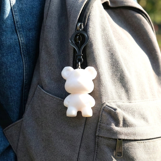 Cute Bear Figure Keychain (1 Pc)
