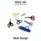 7626 mini scissors for cutting and designing purposes by student and all etc. 