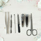 7 in 1 Stainless Steel Manicure Pedicure Grooming Kit